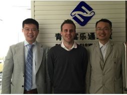 Customer from Spain visited our company.