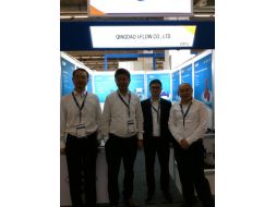 IFLOW sales team attended ACHEMA expo in Frankfurt