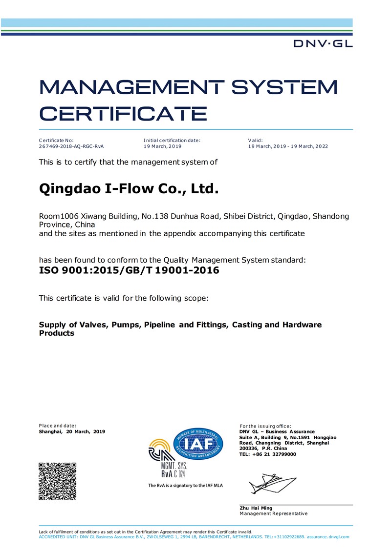 Qingdao I-Flow Co., Ltd