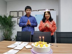 Happy birthday to JASON&CAROL