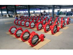 These valves are on their way to the world's largest salmon fishing farm