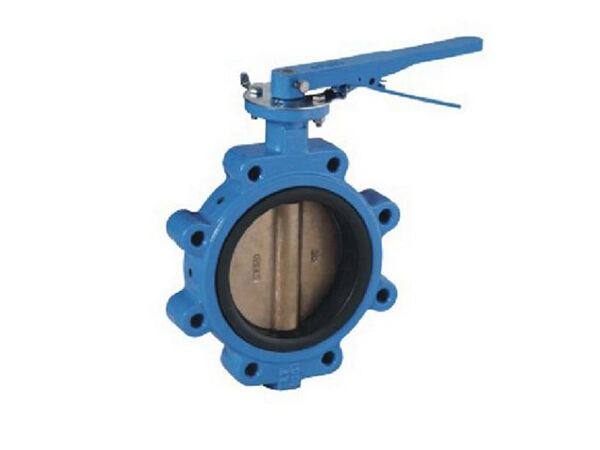 EN593 PN10/PN16/PN25/Class 125/LUG Type Spling Shaft Butterfly Valve