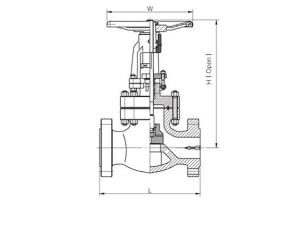 Class 900 Cast Steel Globe Valve
