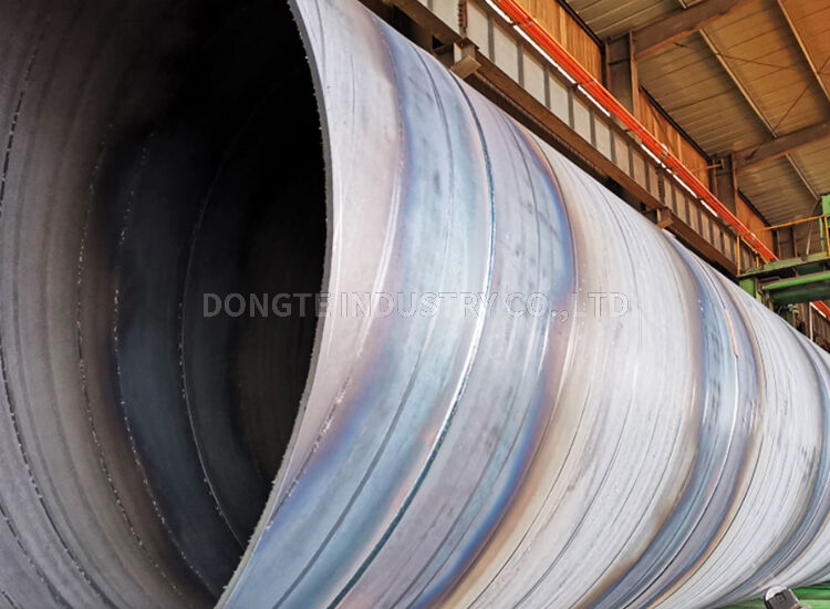  Anti-Corrosion Coating Spiral Welded Steel Carbon Pipes