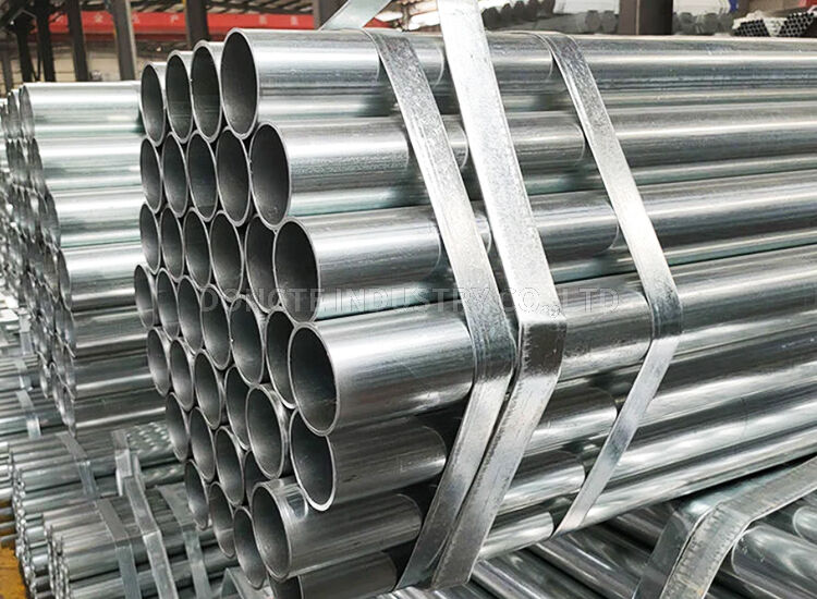 China Factory S235JR Galvanized steel pipe