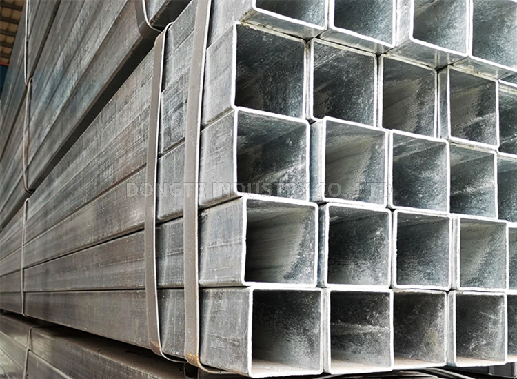 Galvanized square pipe Q195