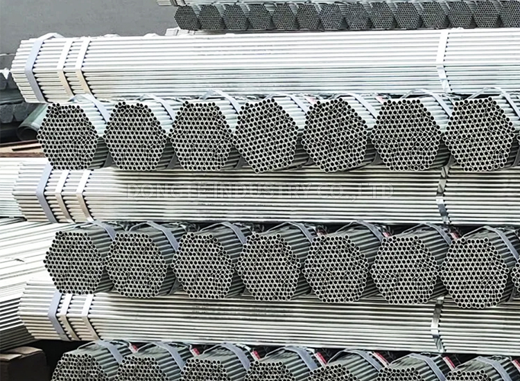 China Factory S235JR Galvanized steel pipe