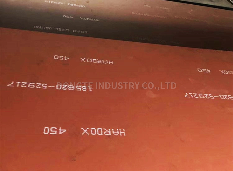 China Supplier HARD450 Wear resistant steel plate