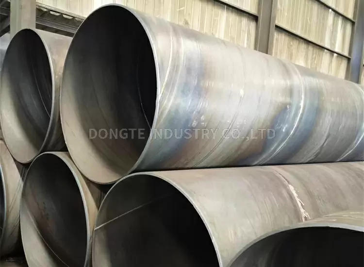  Anti-Corrosion Coating Spiral Welded Steel Carbon Pipes