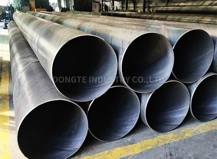 Factory Low Price S235J2 Spiral welded pipe