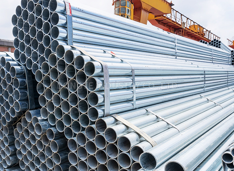 China Factory S235JR Galvanized steel pipe
