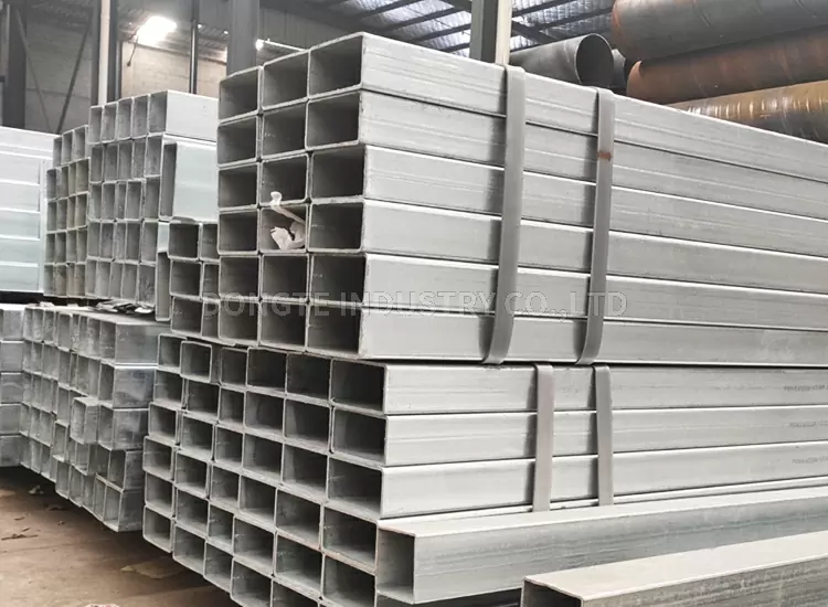 Low Price Galvanized square pipe
