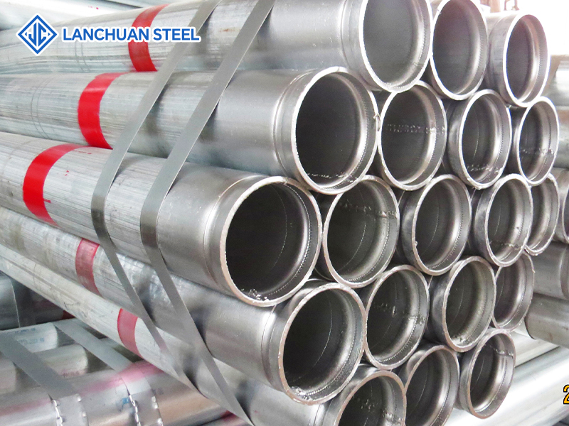 China supplier galvanized steel seamless pipe and tube