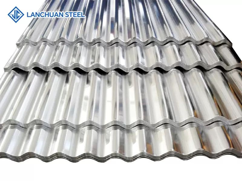 Aluminum corrugated board