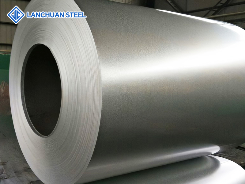 DX51D aluminum zinc plated chromate free passivation fingerprint resistant aluminum zinc plated coil is widely used