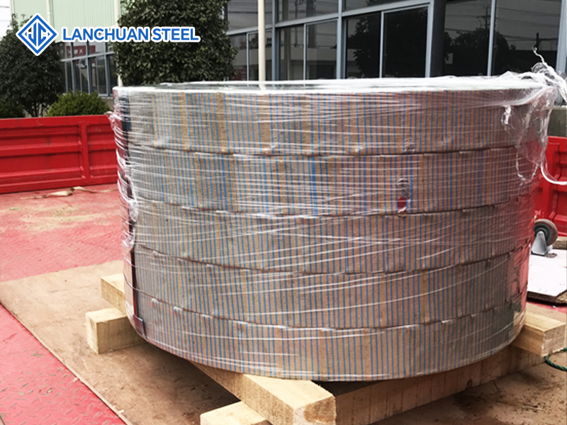 Fully automatic processing technology of LT-4CA tinplate