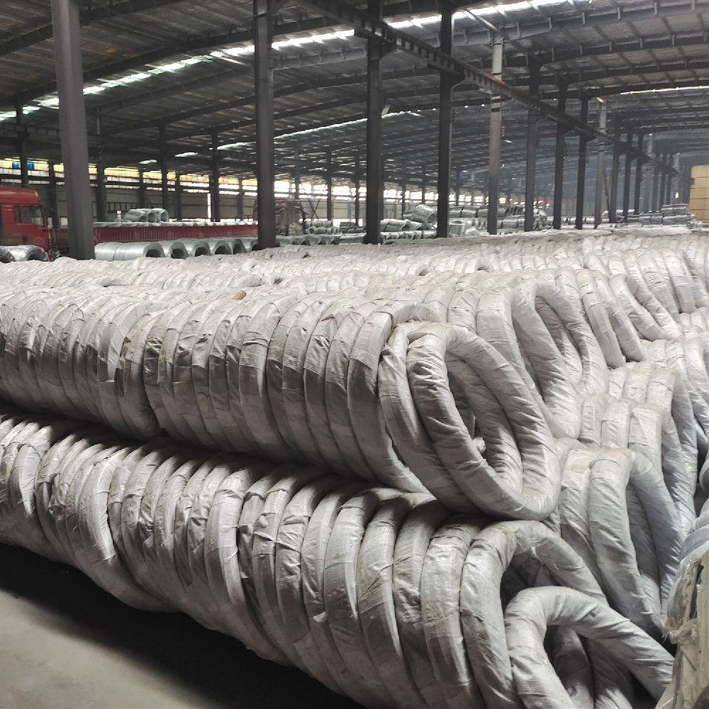 Hot dip galvanized iron wire can be processed