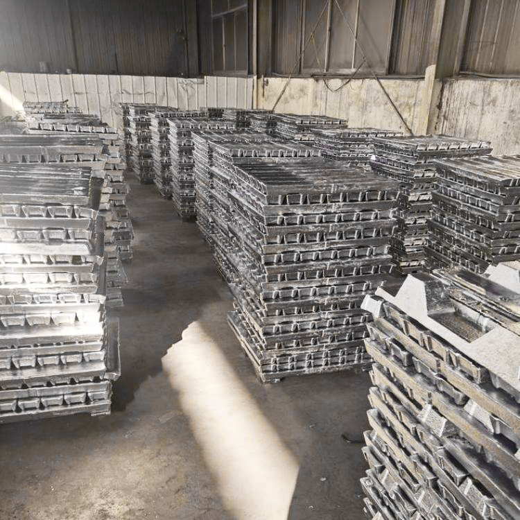 High quality pure aluminum ingots
