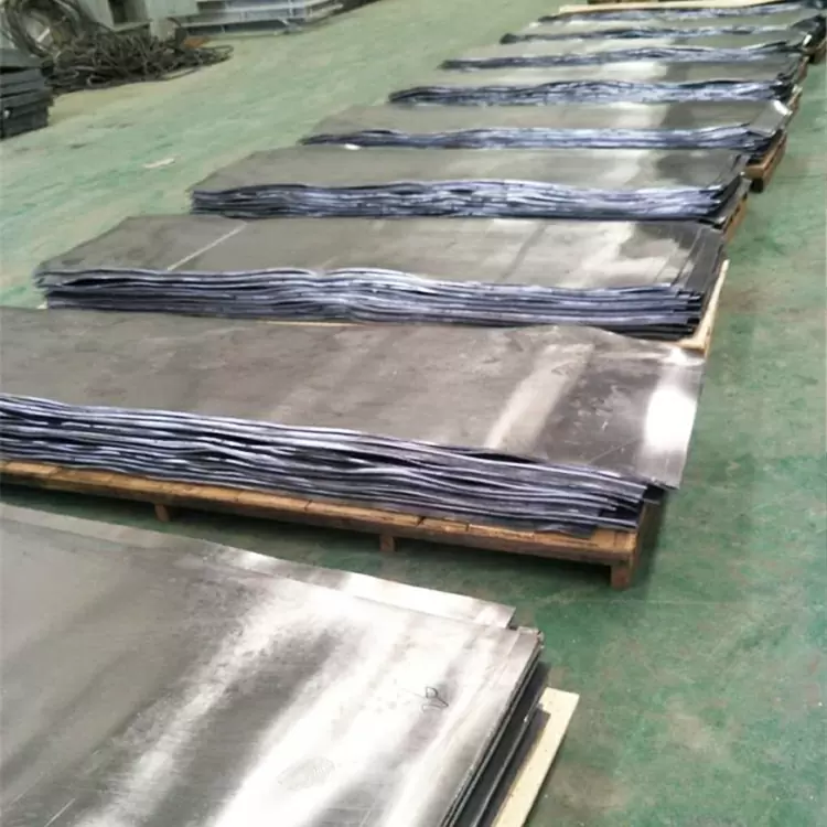 Medical radiation protection lead plate