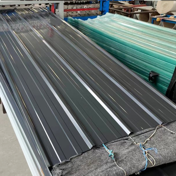 Corrosion resistant high zinc layer of colored steel tiles