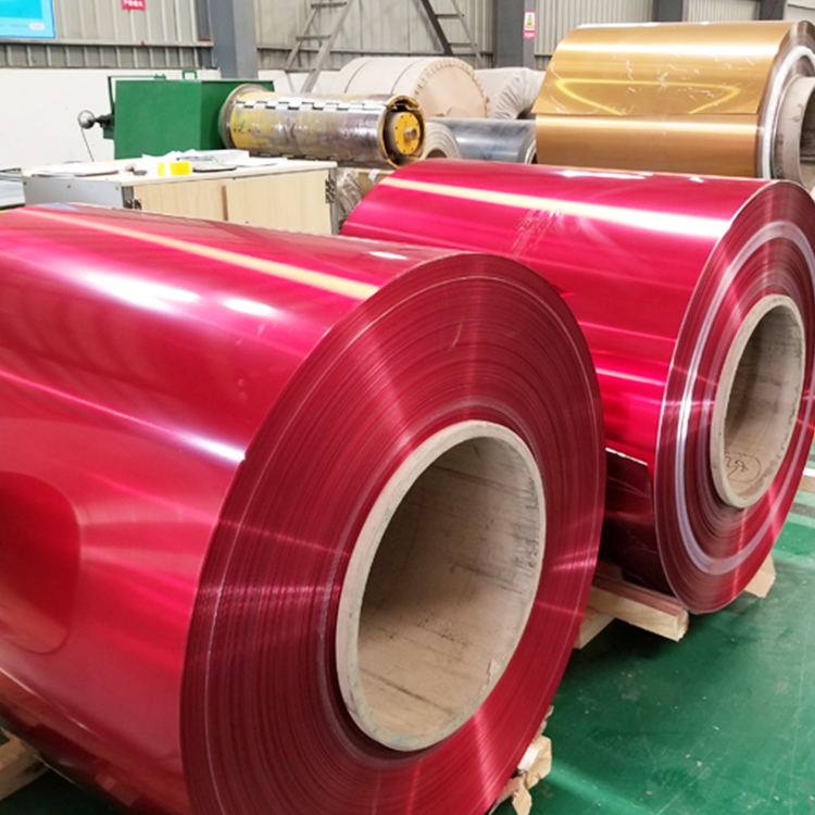 Corrosion resistant color coated roll with high weather resistance