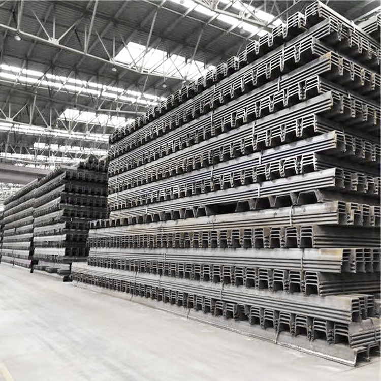 Steel sheet pile construction engineering - Sheet pile cofferdam for water sealing