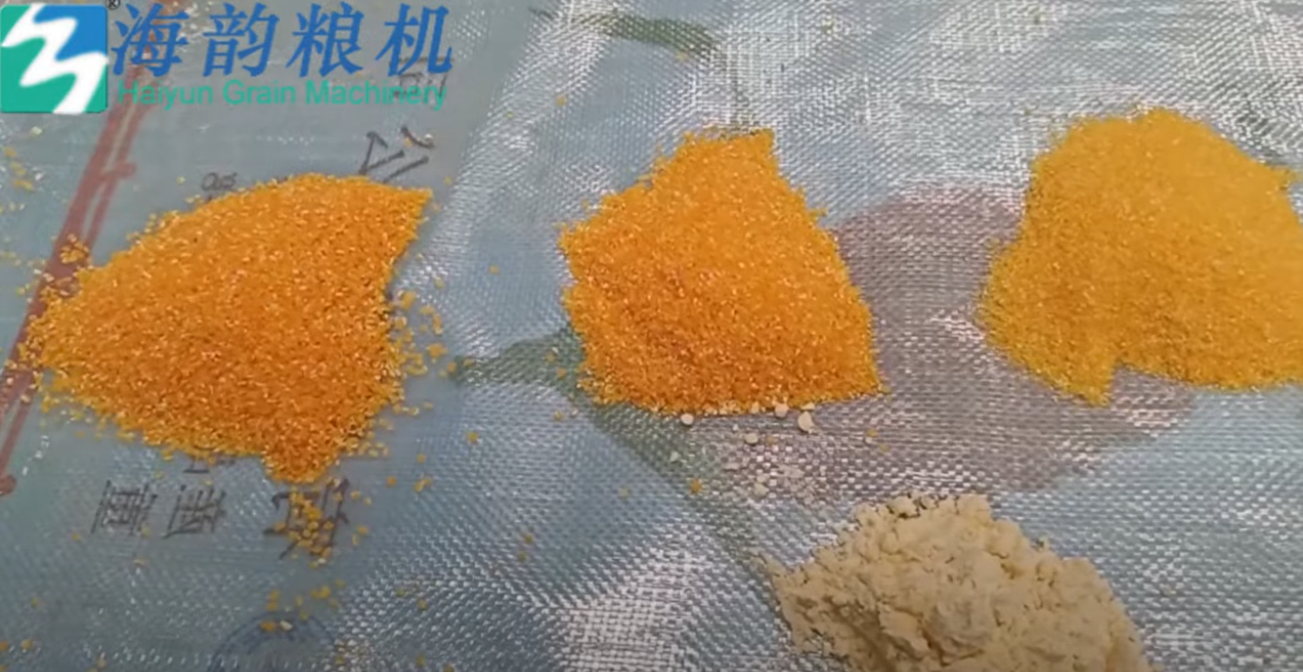 corn grit and meal mill machine plant 