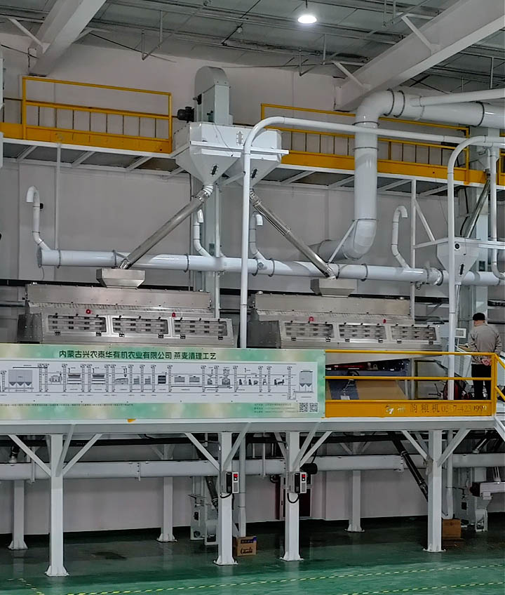 oat flakes machine /instant oat meal machine product line