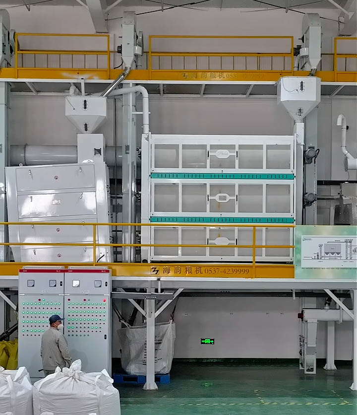 oat flakes machine /instant oat meal machine product line