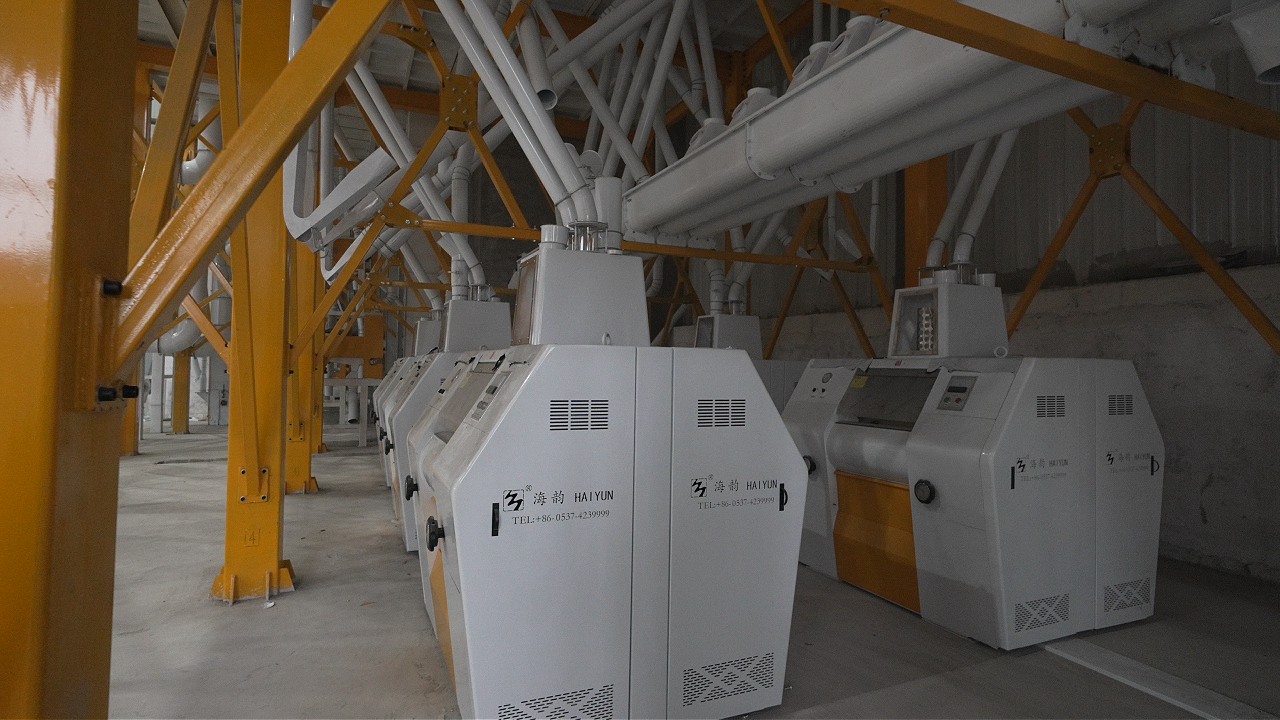 60tons of wheat flour mill machine compete plant