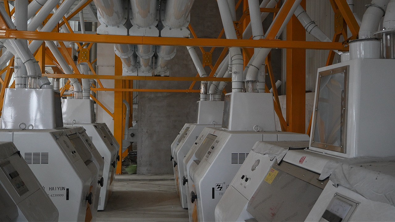 60tons of wheat flour mill machine compete plant