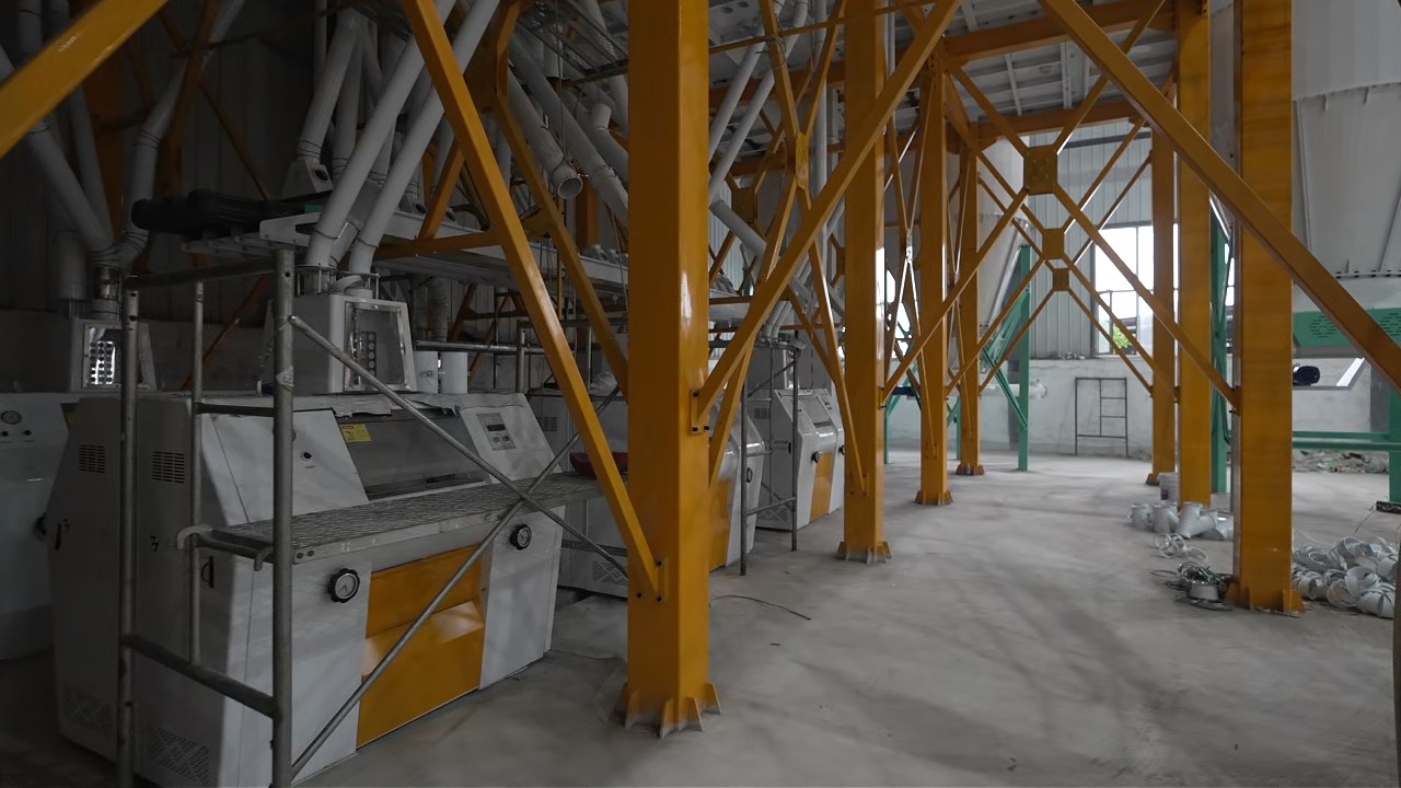 60tons of wheat flour mill machine compete plant