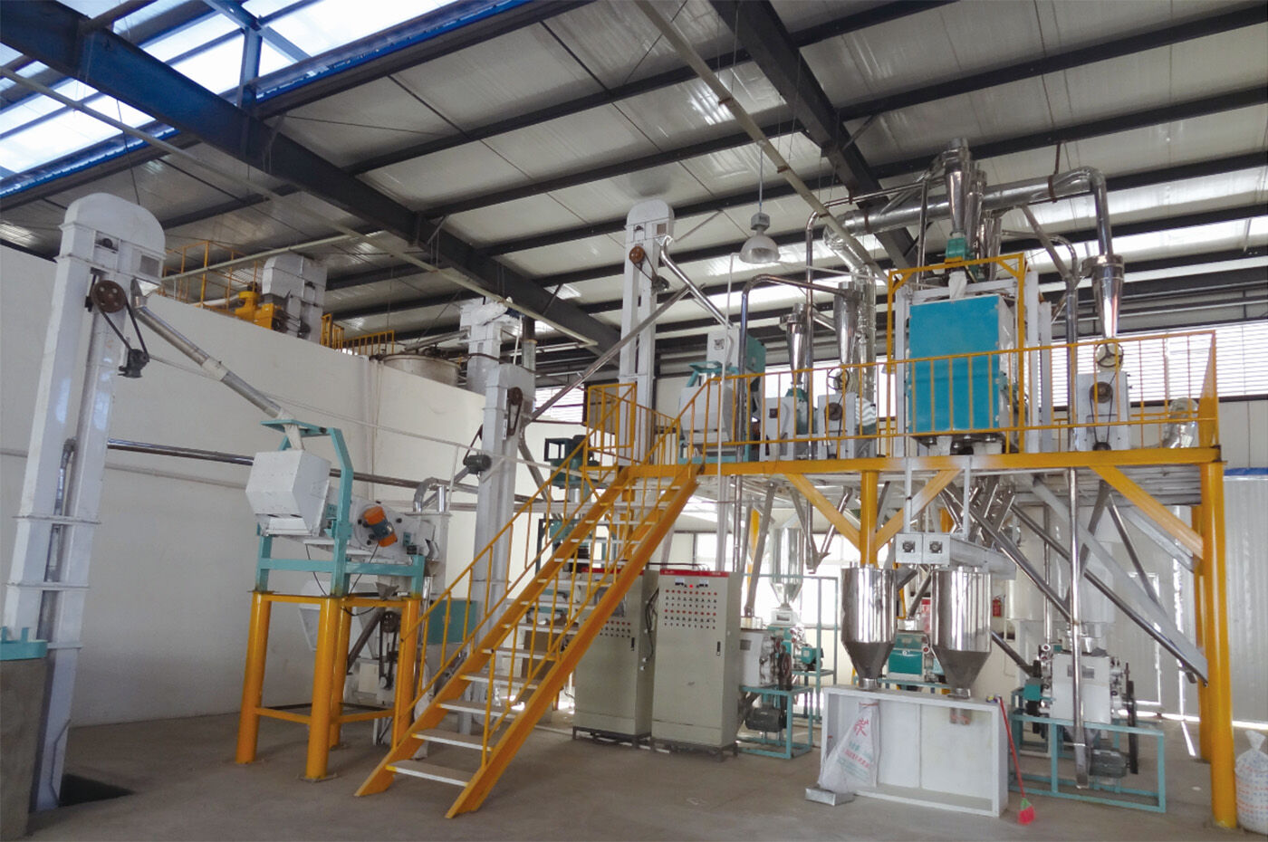 20tons of maize grit and flour mill machine complete plant in Philipine