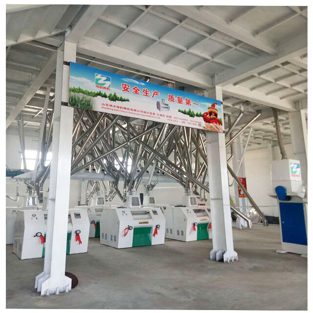 60tons of wheat flour mill machine compete plant