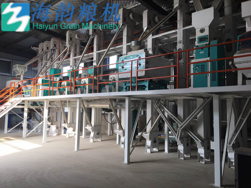 30tons of millet mill machine plant 