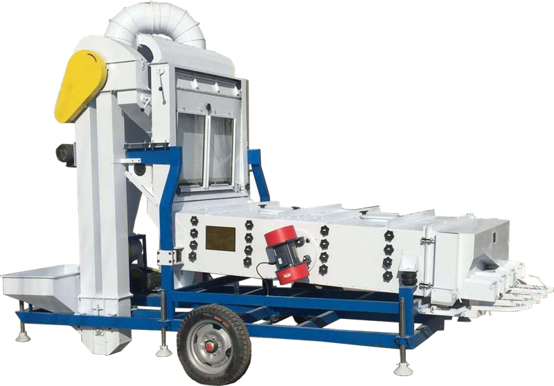 Air-screen cleaner and grader machine for sesame/beans/maize 