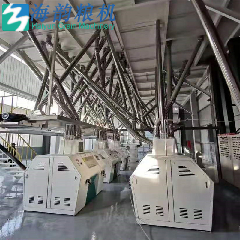 100tons of Corn flour and grit milling machine complete plant 
