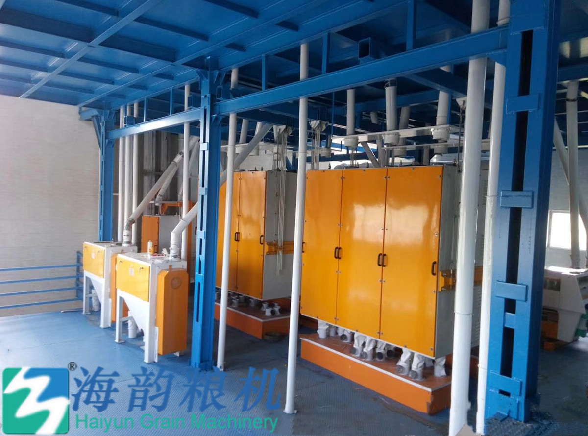 150tons of wheat flour mill machine compete plant