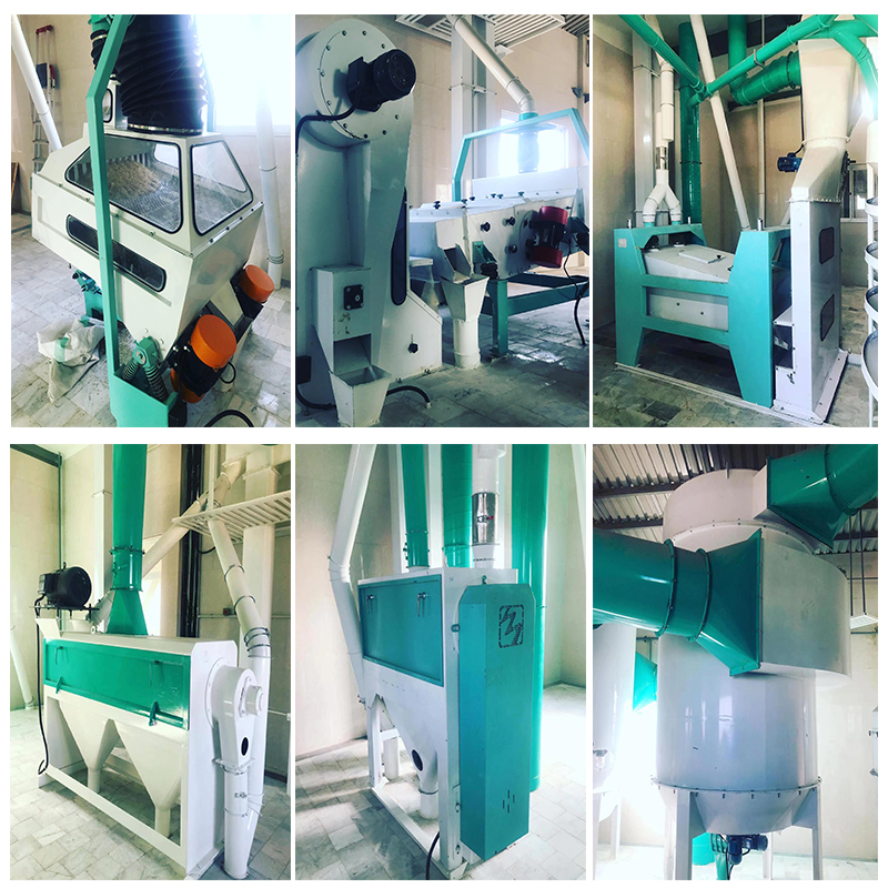 100tons of wheat flour mill machine compete plant