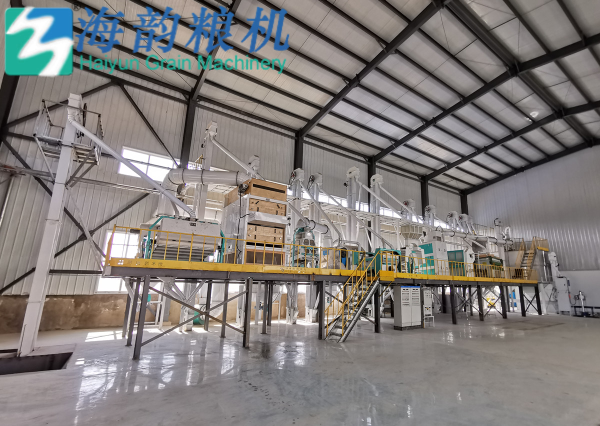 3-4TPH of oat cleaning machine processing line 