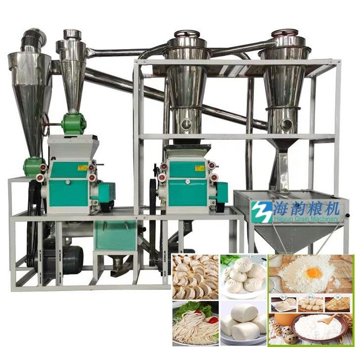 10tons of wheat flour mill machine compete plant