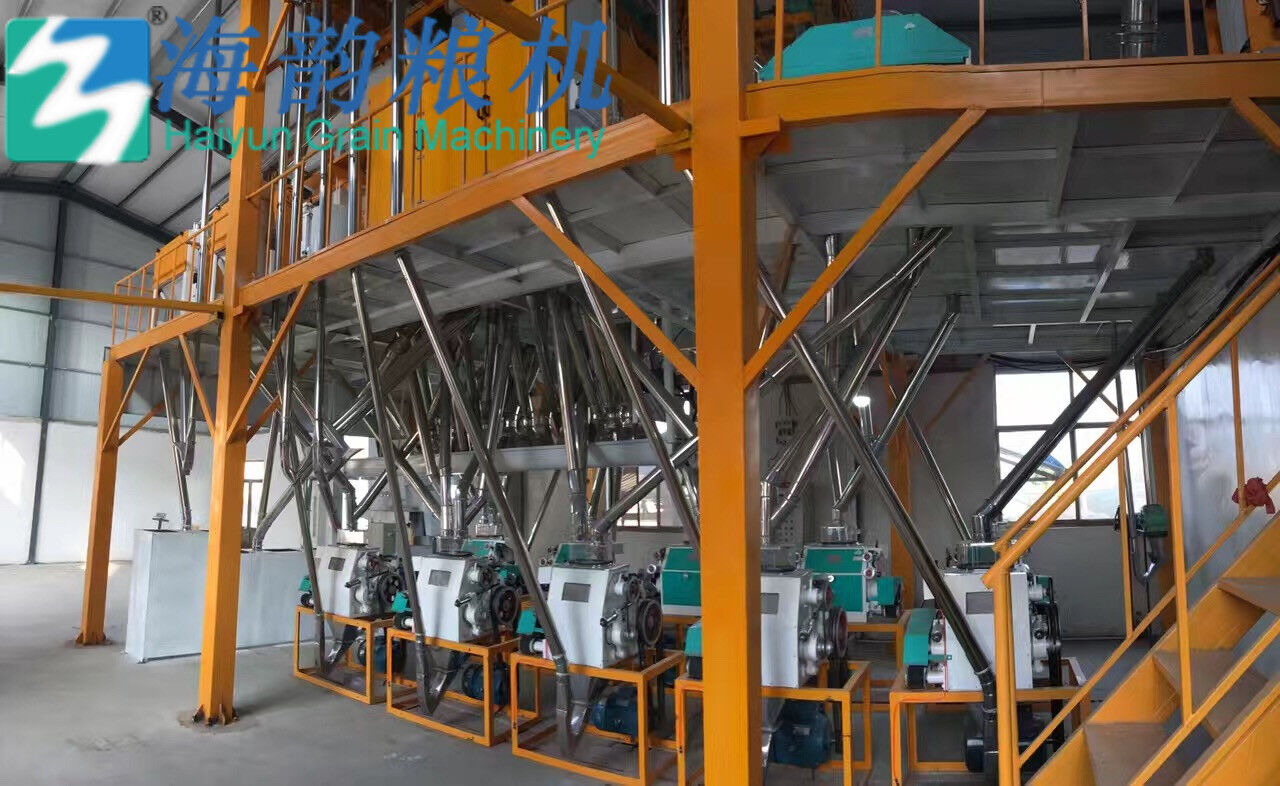 50tons of wheat flour mill machine compete plant