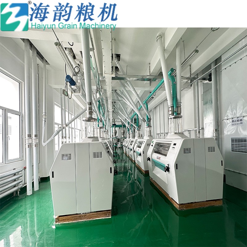 250tons of Corn meal milling machine complete plant 