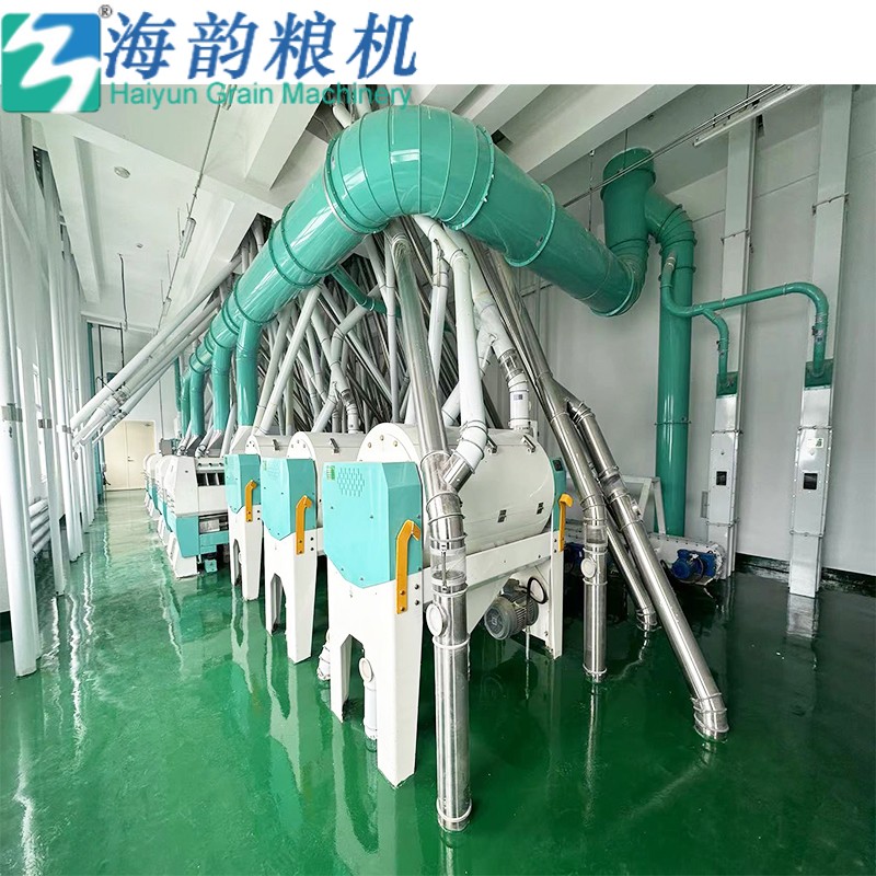250tons of Corn meal milling machine complete plant 