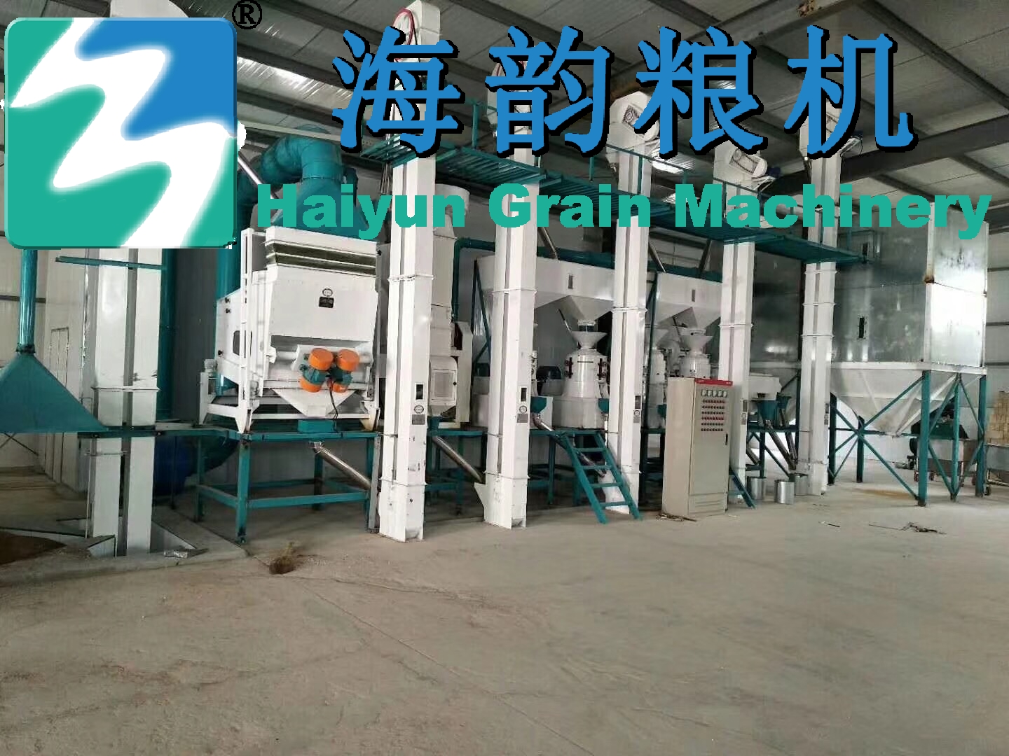 High quanlity 20tons of millet mill machine plant 