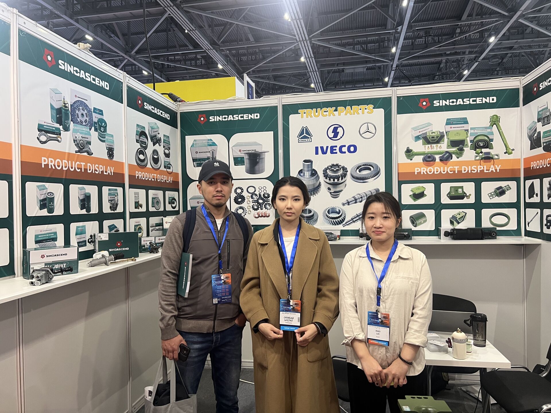 SINOASCEND The Astana Auto Parts Trade Fair in April 2024 Finished Perfectly