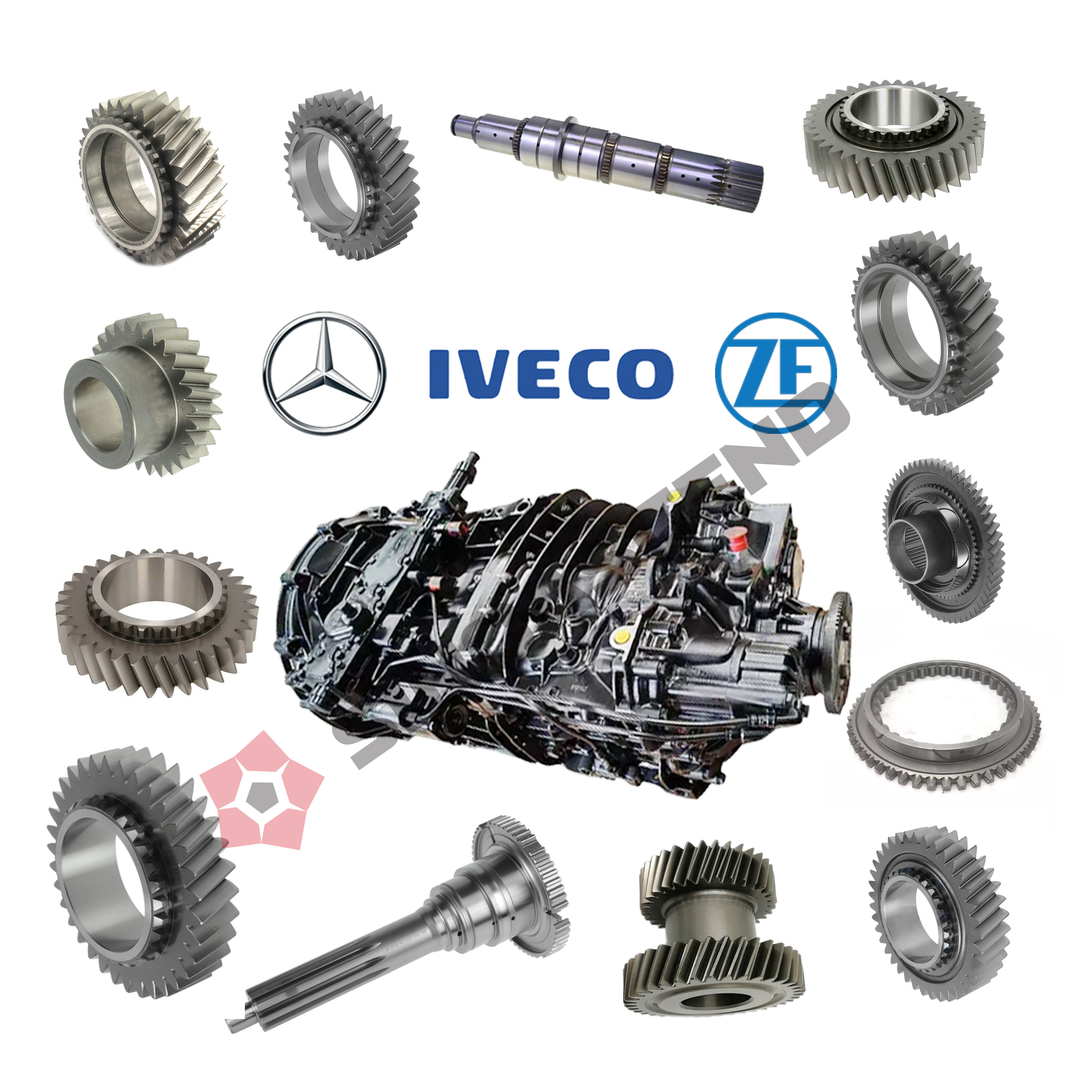 SINOASCEND Gearbox Main Shaft and Counter Shaft Production Process