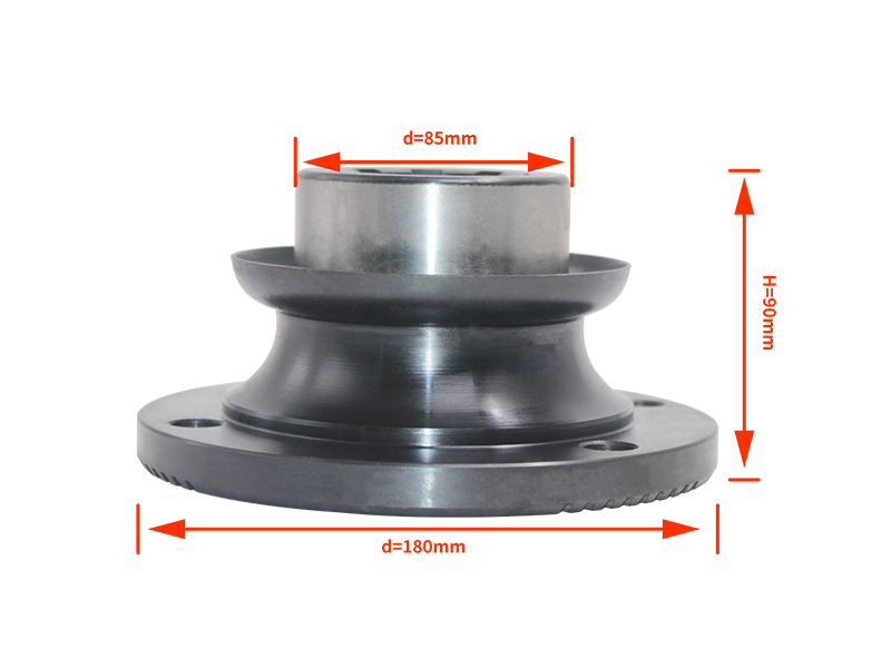 Angle tooth flange 8 teeth