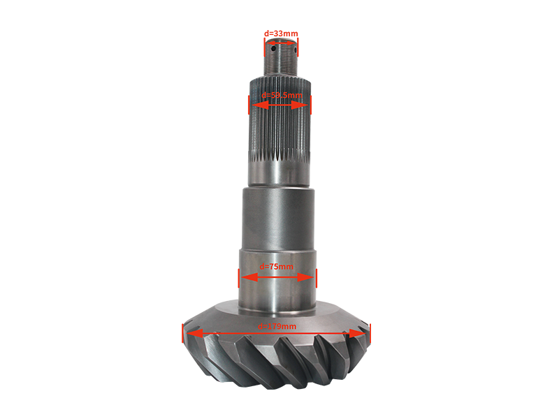 17-28 rear axle 46 teeth