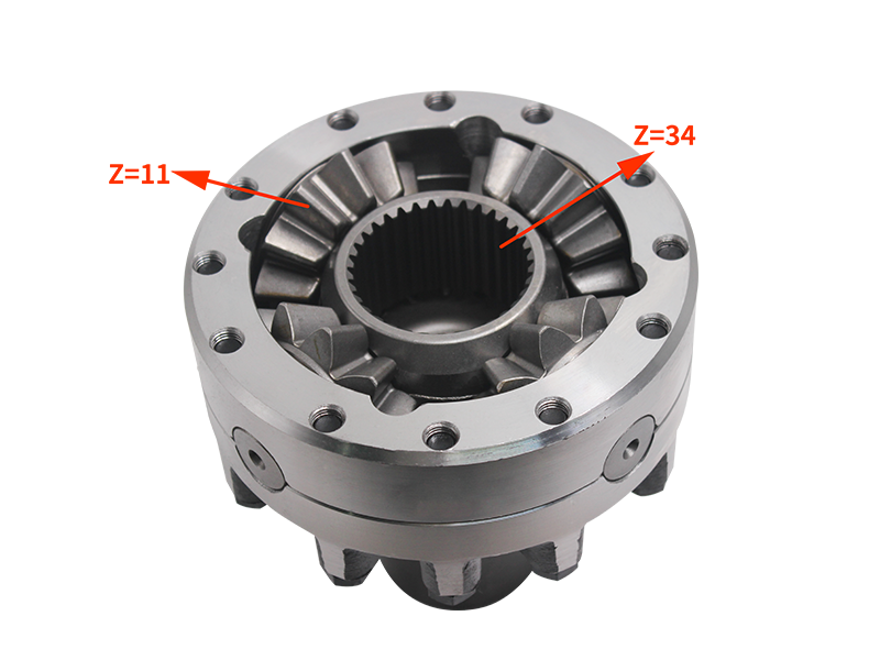 AC17 shaft half assembly